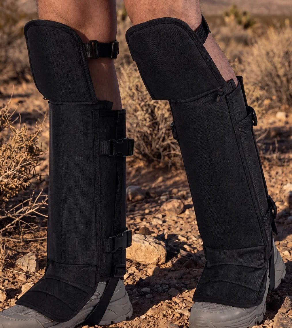 WildGuard.Gear™ – Tactical Leg Gaiters | Animal Bite, Thorn & Cactus Protection