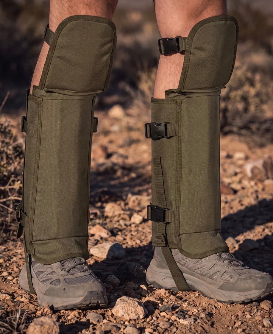 WildGuard.Gear™ – Tactical Leg Gaiters | Animal Bite, Thorn & Cactus Protection